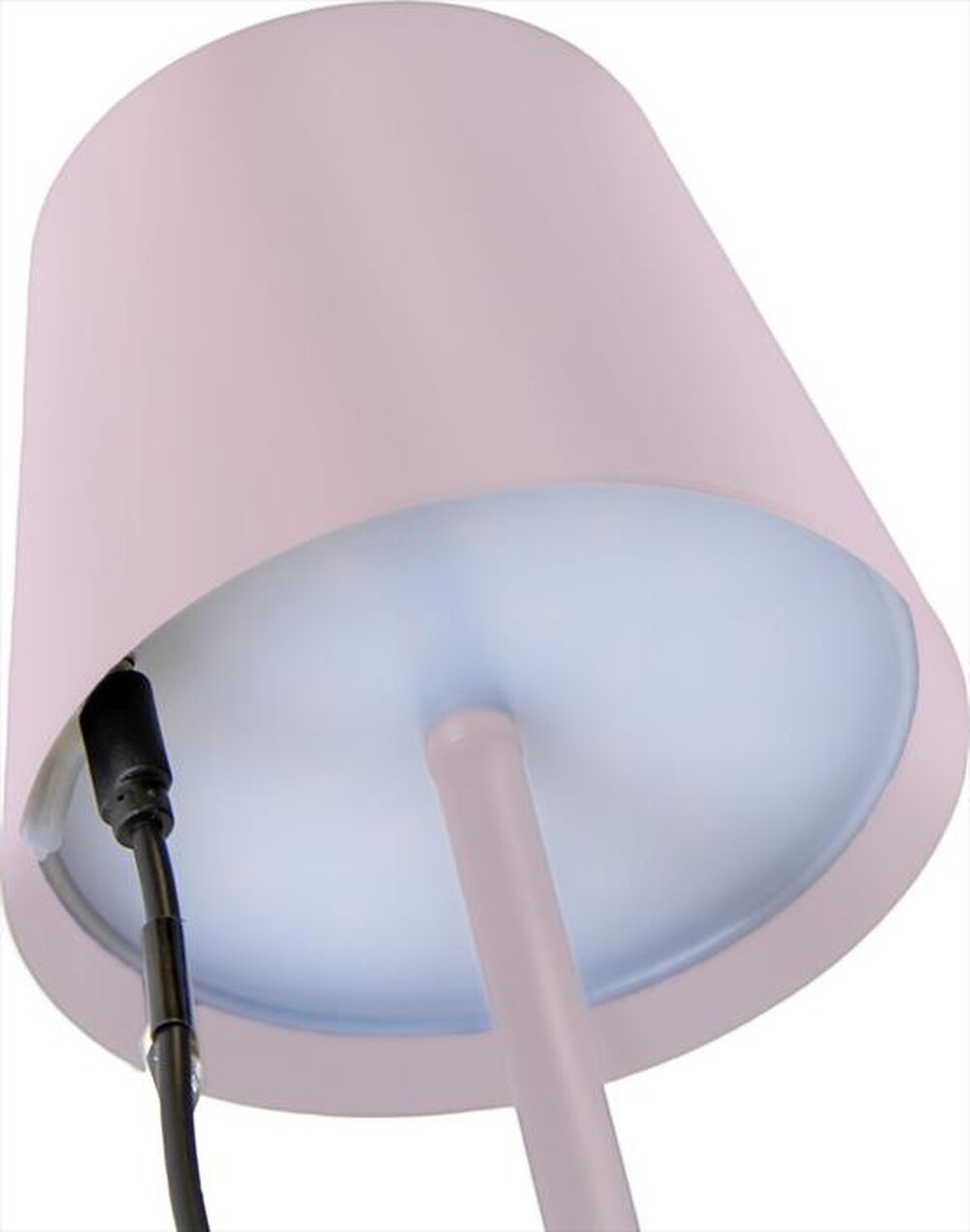 "MAJESTIC - Lampada d'appoggio AGATA RP-Rosa Pastello"