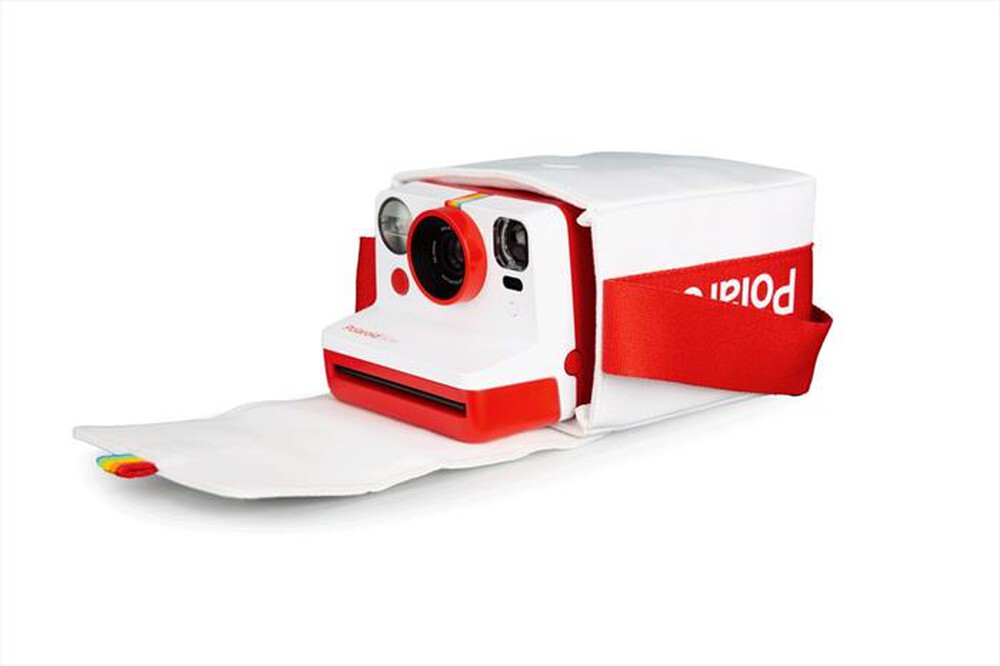 "POLAROID - Custodia NOW BAG per macchina compatta-White/Red"