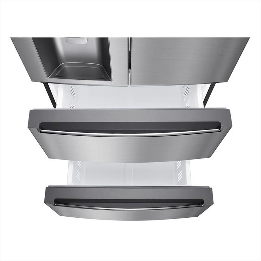 "LG - Frigorifero side by side GML643PZ6F Classe F 517L-Stainless steel"