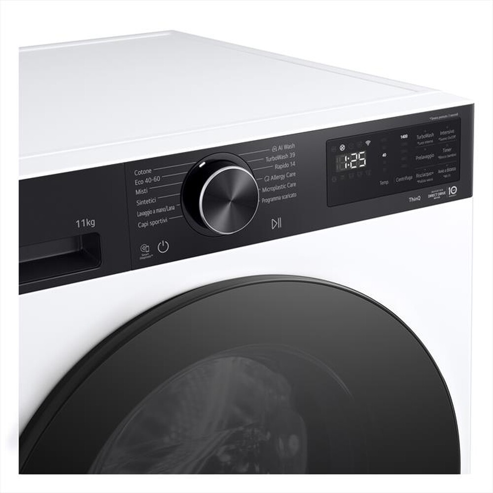 Immagine del prodotto LG - Lavatrice F4NX5011TKB 11Kg Classe A-Bianco