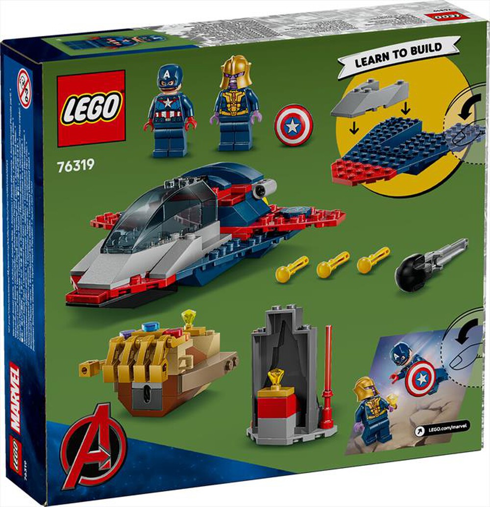 Immagine del prodotto LEGO - 76319 CAPTAIN AMERICA CONTRO THANOS-,