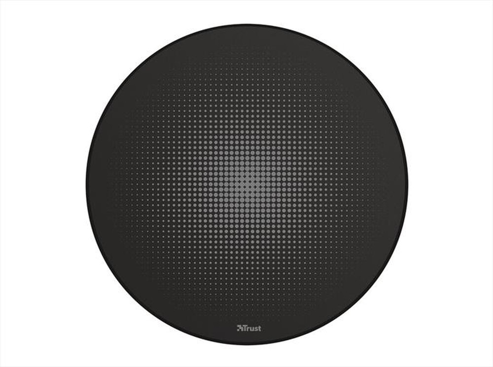 "TRUST - MIKA ROUND FLOOR MAT-Black"