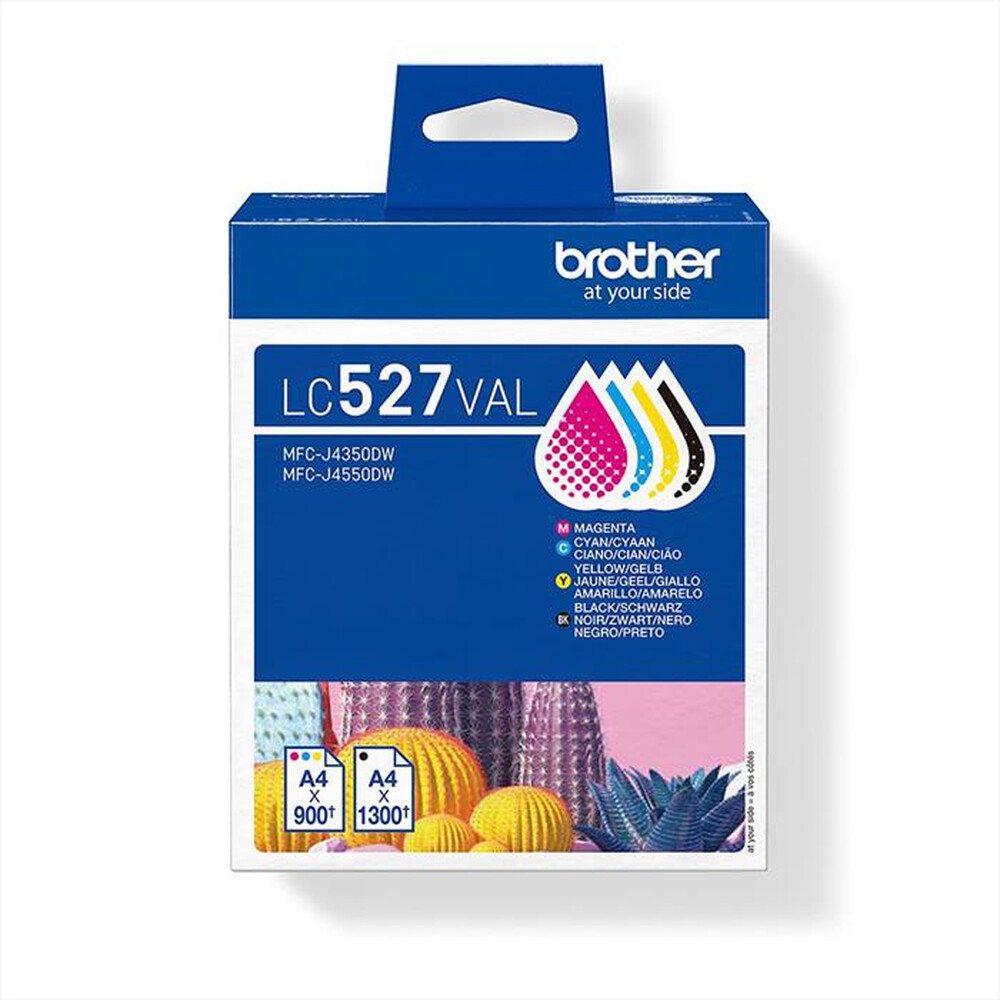 Immagine del prodotto BROTHER - Kit da 4 cartucce LC527VAL-Multicolore