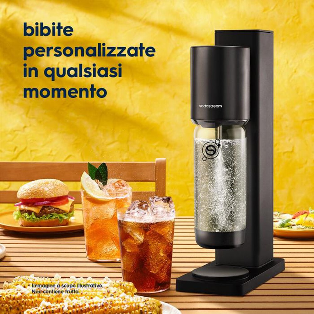 Immagine del prodotto SODASTREAM - Gasatore FRESH CON 2 BOTTIGLIE-NERO