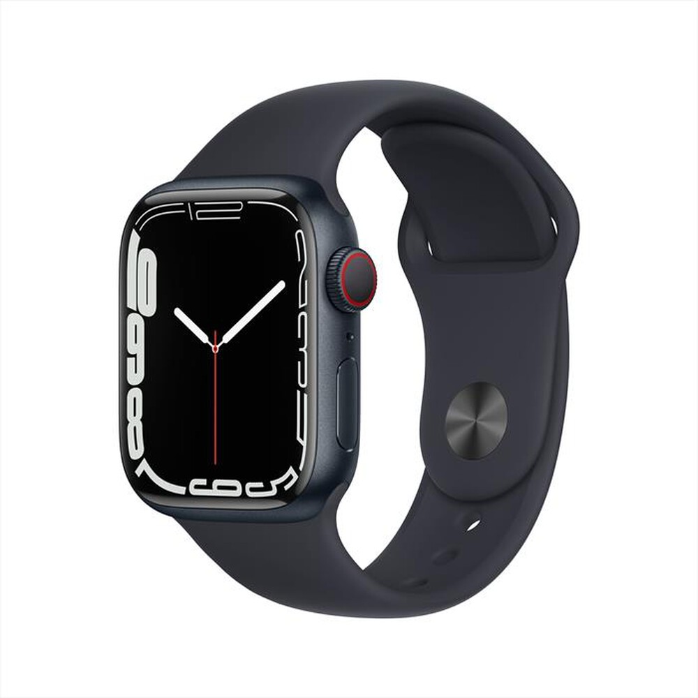 "APPLE - Apple Watch Series 7 GPS+Cellular 41mm Alluminio-Sport Mezzanotte"