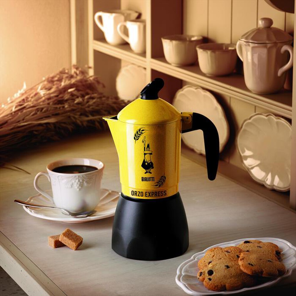 "BIALETTI - Orzo Express 2 Tazze-Giallo"