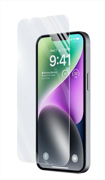 CELLULARLINE - Tempered Glass TEMPGLASSIPH14 per iPhone 14/14 Pro-Trasparente