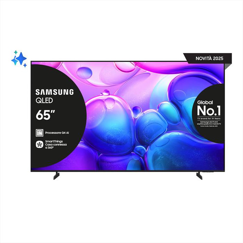 Immagine del prodotto SAMSUNG - Smart TV QLED UHD 4K 65" QE65Q6FAAUXZT-Black