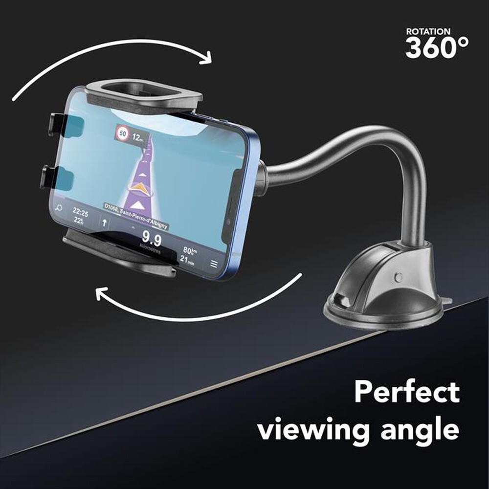 Immagine del prodotto CELLULARLINE - Supporto da Auto BIGCRABDUALFIX-Nero