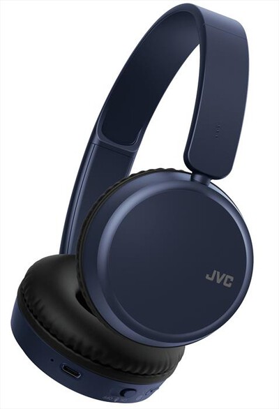 JVC - Cuffie a padiglione chiuso HA-S36W-blu