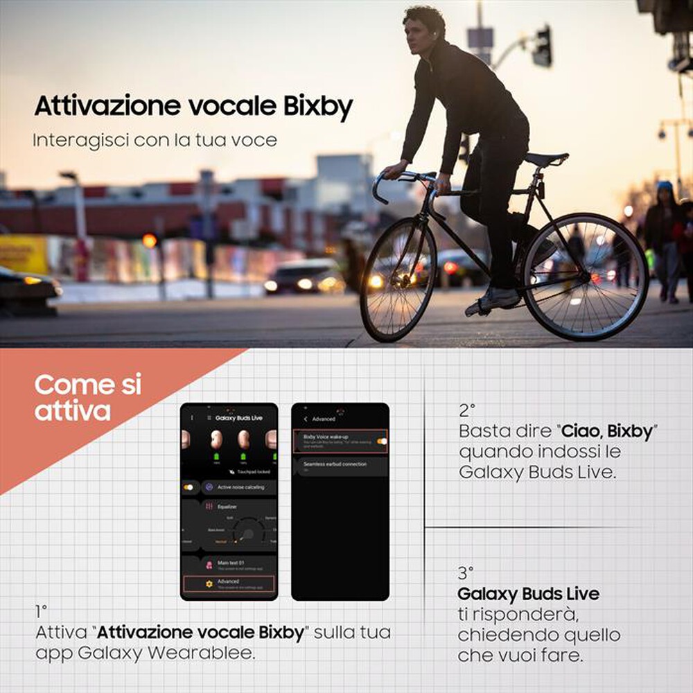 "SAMSUNG - GALAXY BUDS LIVE-Mystic Black"