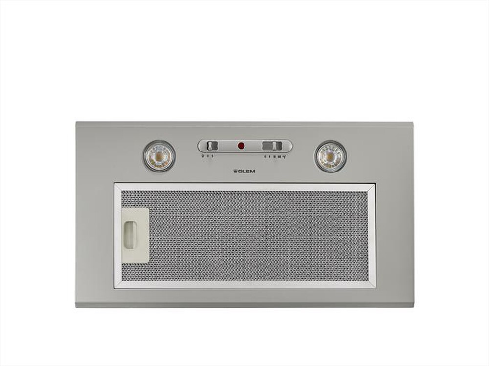 "GLEM GAS - Cappa incasso a scomparsa GHF527SI-SILVER"