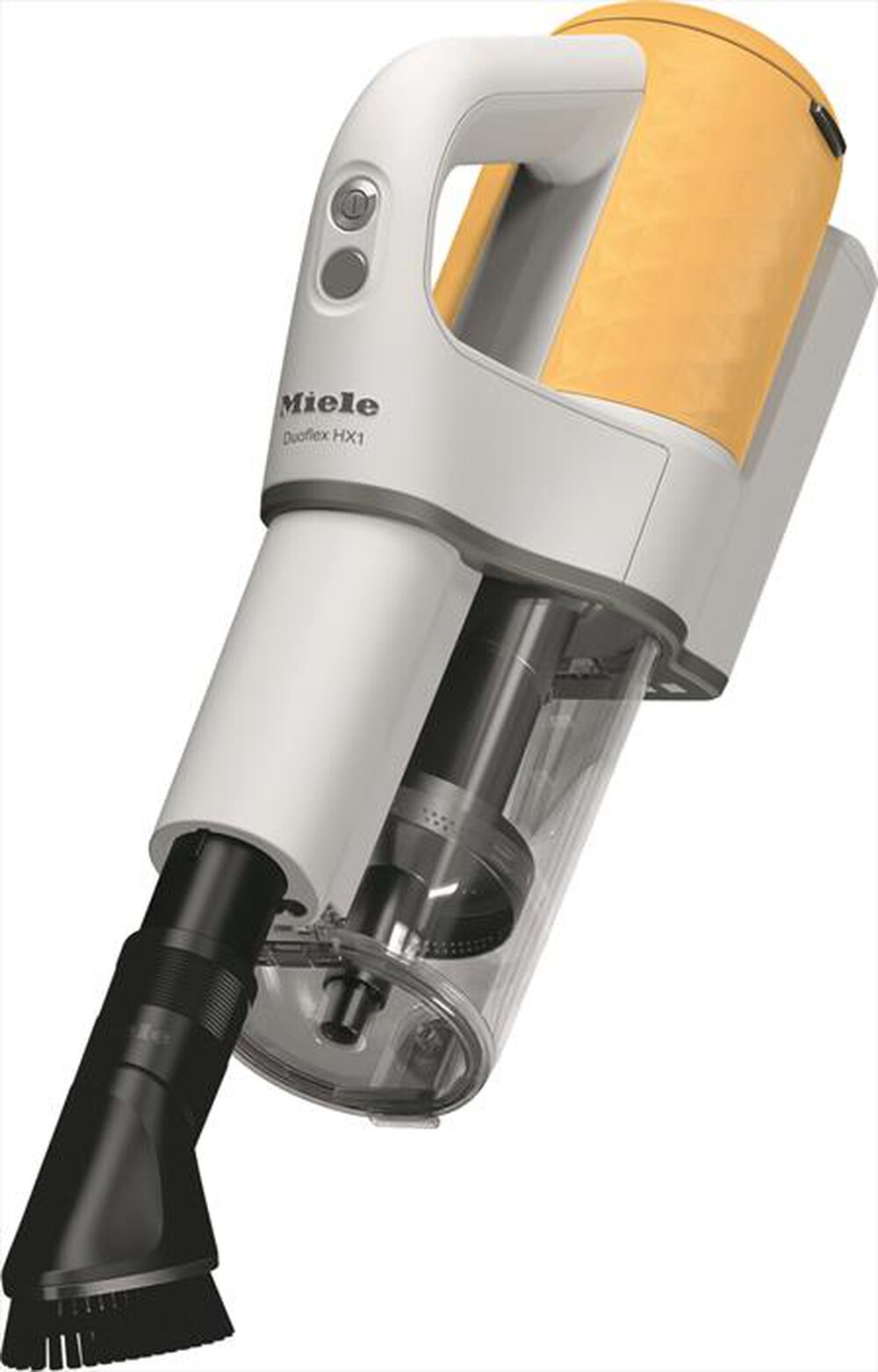"MIELE - Scopa elettrica DUOFLEX HX1-Bianco, Giallo"
