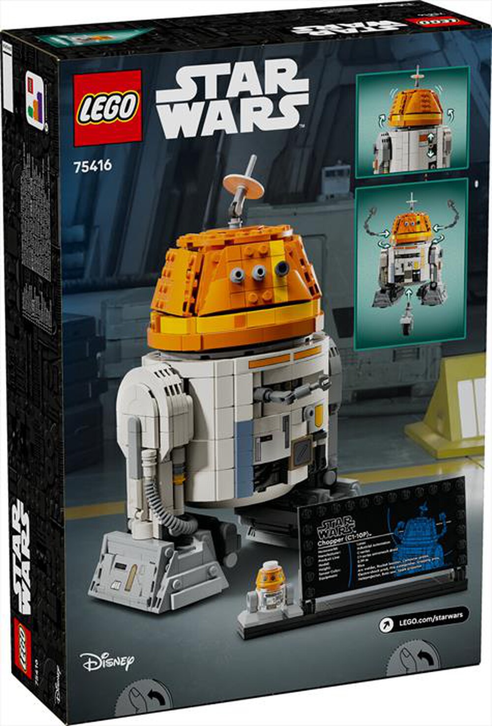 Immagine del prodotto LEGO - STAR WARS Droide astromeccanico (C1-10P) 75416