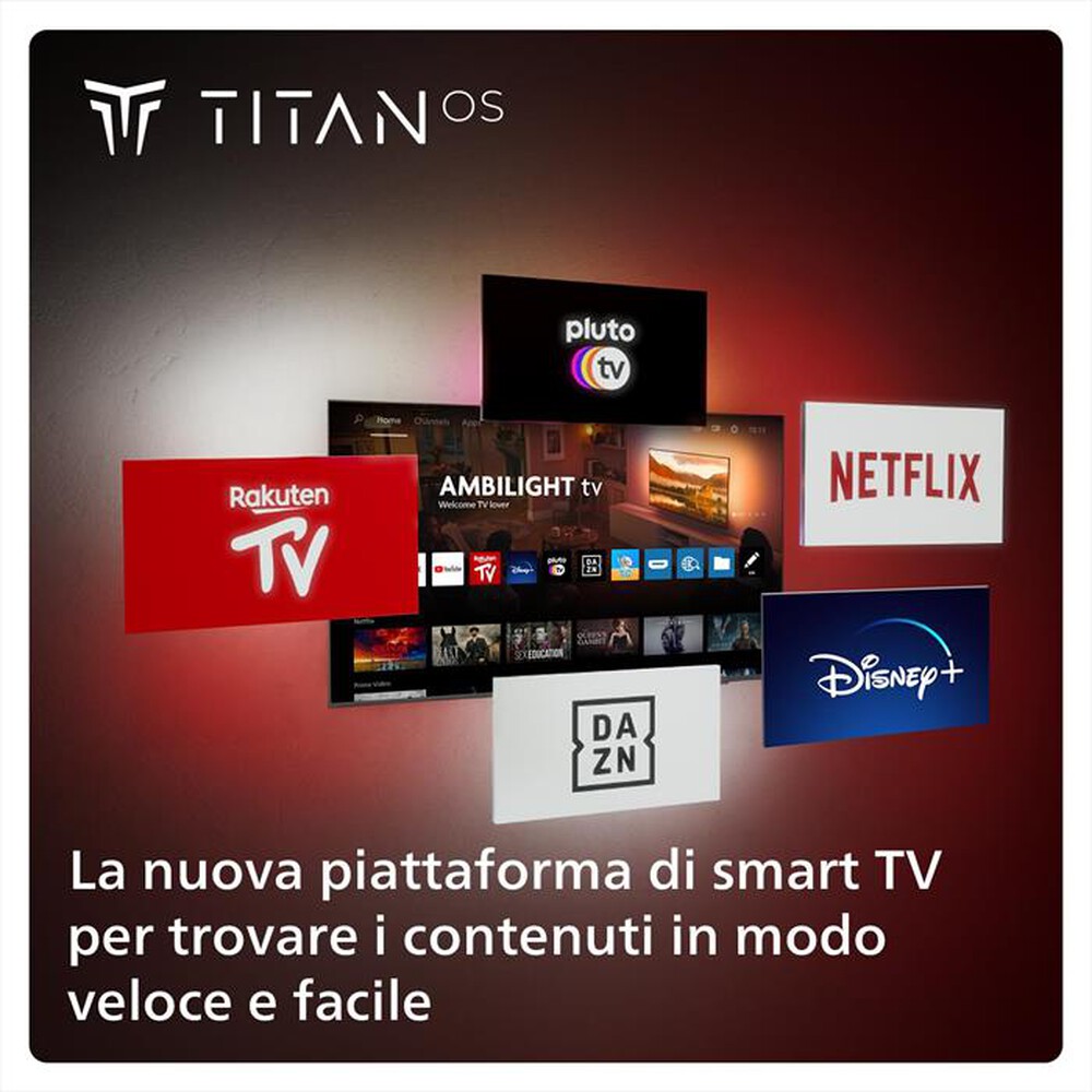 Immagine del prodotto PHILIPS - Smart TV LED UHD 4K 55" 55PUS8009/12-Black