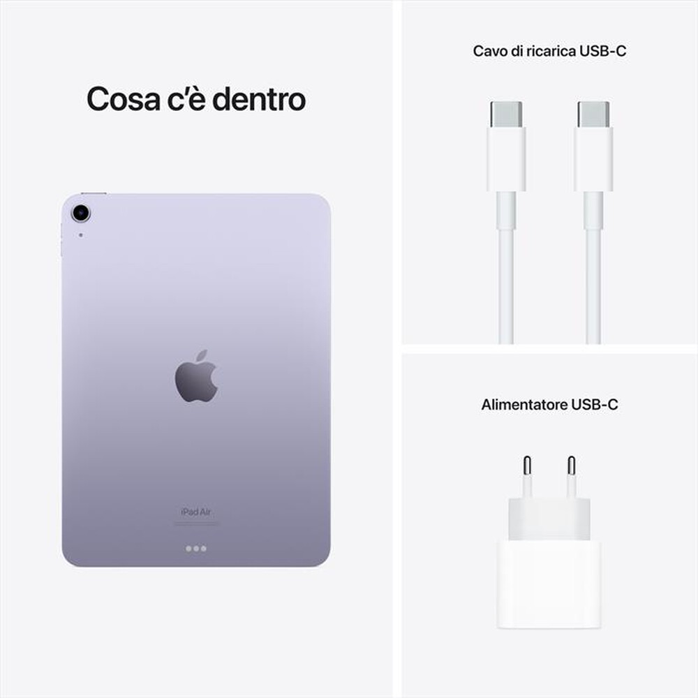 "APPLE - iPad Air 10.9'' WI-FI 256GB-Viola"