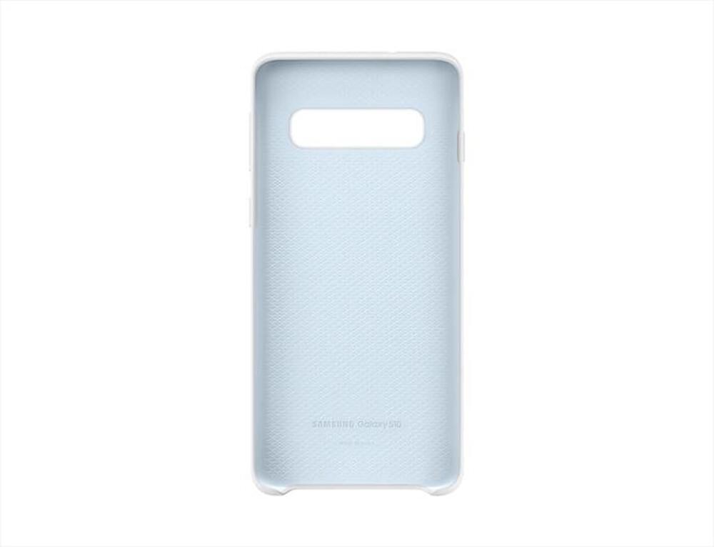 "SAMSUNG - SILICONE COVER GALAXY S10-Bianco"