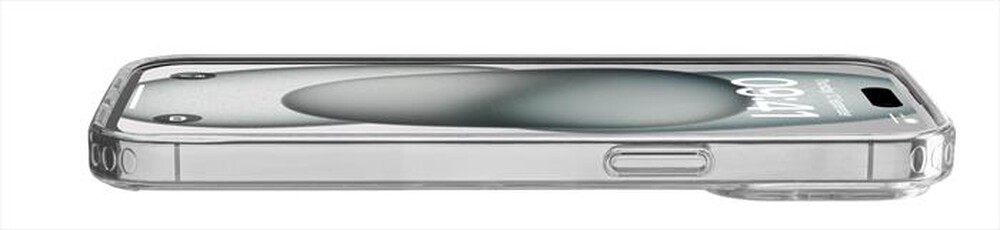 "CELLULARLINE - Cover Clear Strong iPhone 15 CLEARDUOIPH15T-Trasparente"