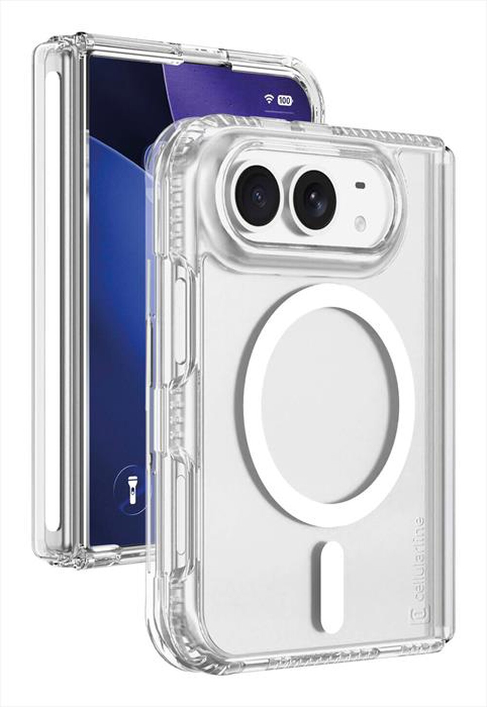 Immagine del prodotto CELLULARLINE - Cover ULTRA STRONG MAG per iPhone 18 Ultra-Trasparente