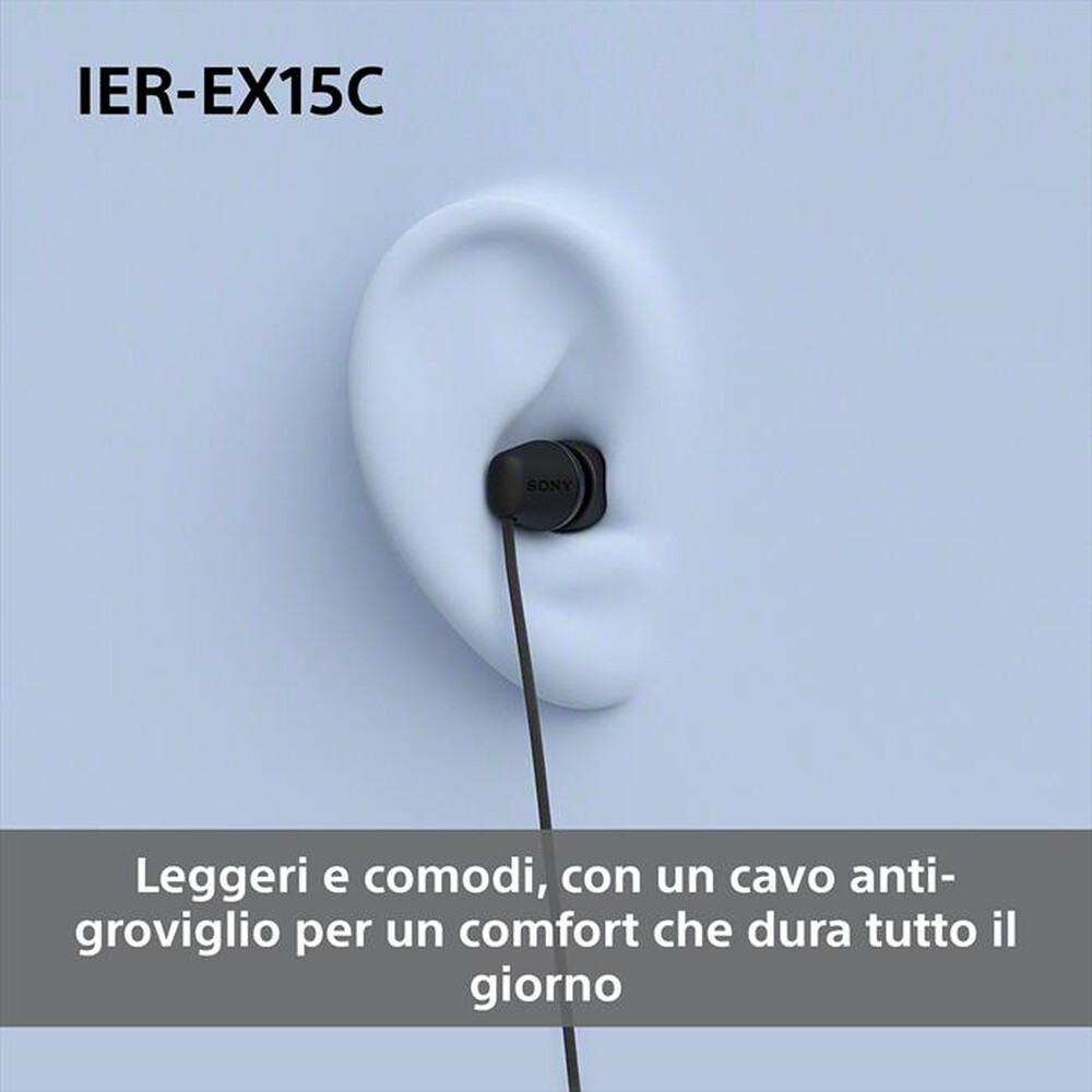 Immagine del prodotto SONY - Auricolari a cavo IEREX15CB.CE7-Nero