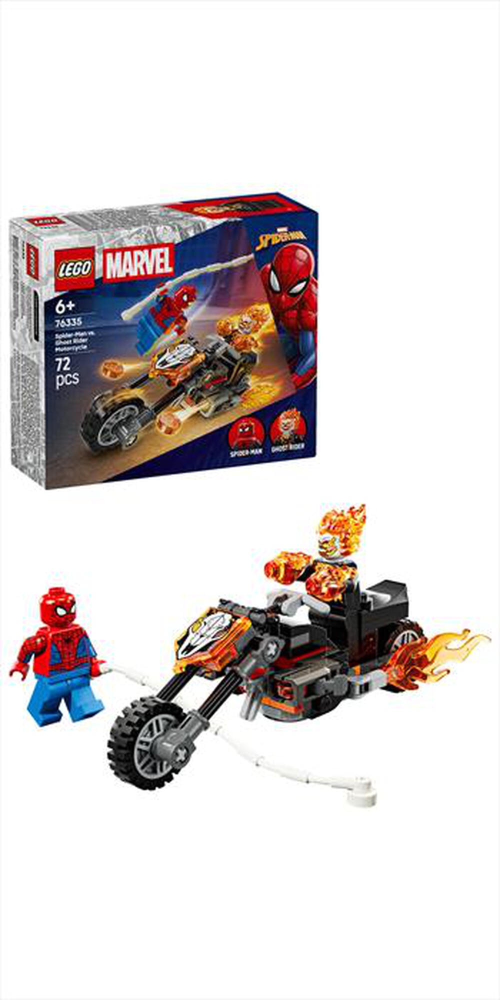 Immagine del prodotto LEGO - MARVEL Spider-Man vs. Ghost Rider - 76335