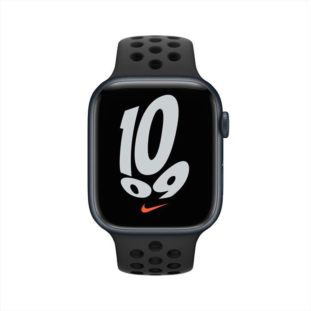 "APPLE - Watch NIKE Series 7 GPS+Cellular 45mm Allu-Mezzanotte Sport AntraciteNero"