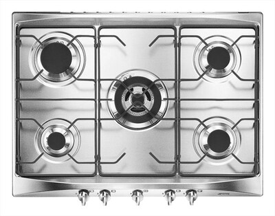SMEG - Piano cottura a gas SR275X2 68,5cm-Inox