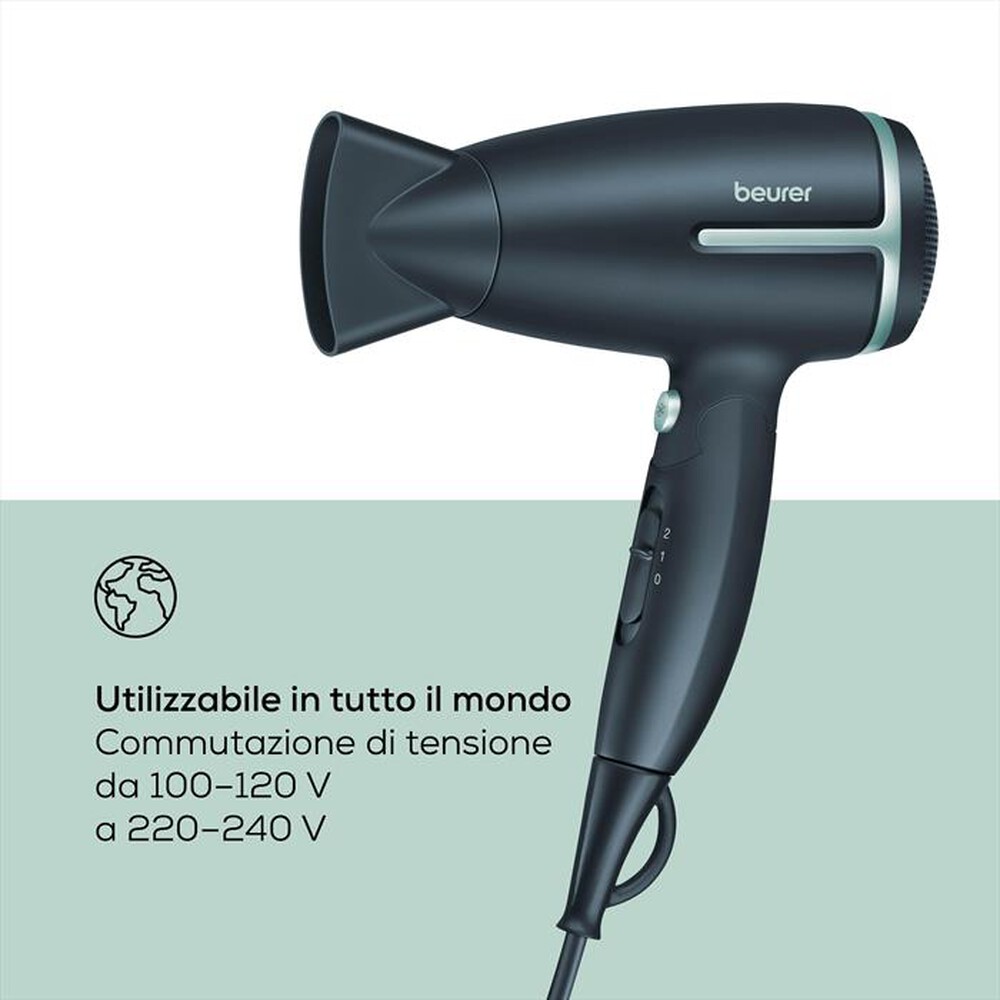 Immagine del prodotto BEURER - Asciugacapelli HC 25 LIMITED EDITION 2026-Grigio scuro
