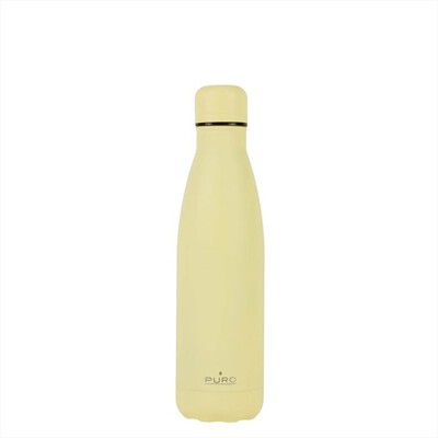 PURO - BOTTIGLIA TERMICA ICON GIALLO CHIARO 500ML-Giallo chiaro