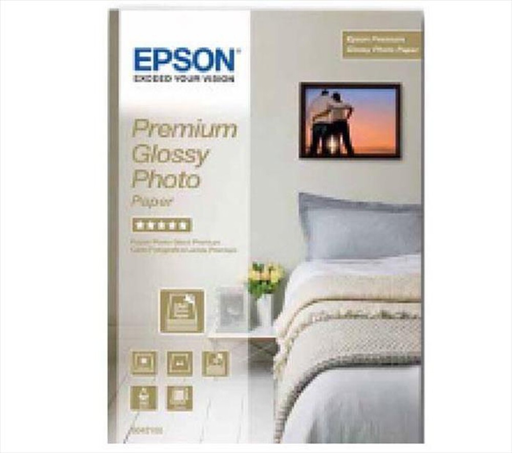 "EPSON - Carta fotografica Premium Glossy Photo 15 fogli - Lucida"