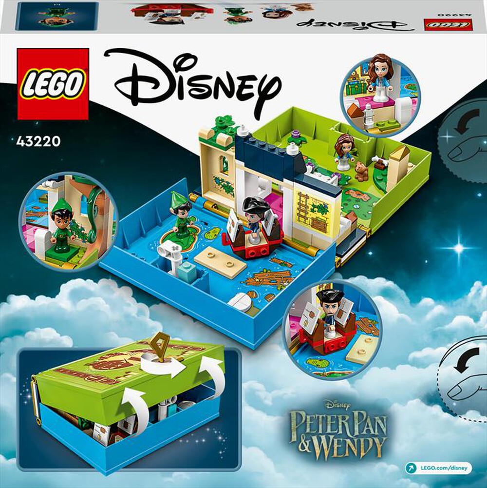 Immagine del prodotto LEGO - DISNEY L&rsquo;avventura nelle fiabe Pan e Wendy-43220