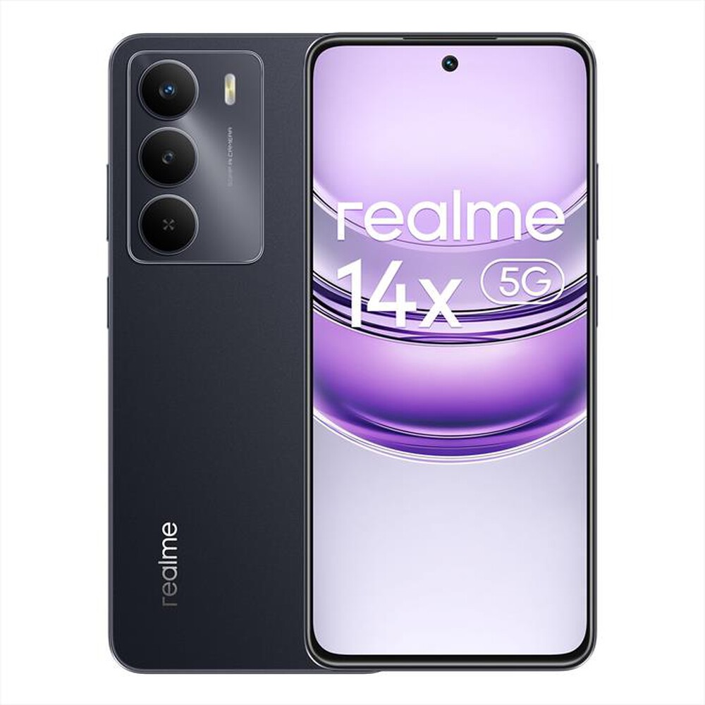 REALME - REALME 14X 5G (256GB 6GB)-CARBON BLACK