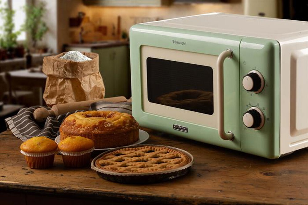 Immagine del prodotto ARIETE - 3960/04 LINEA VINTAGE FORNO A MICROONDE 20L-Verde