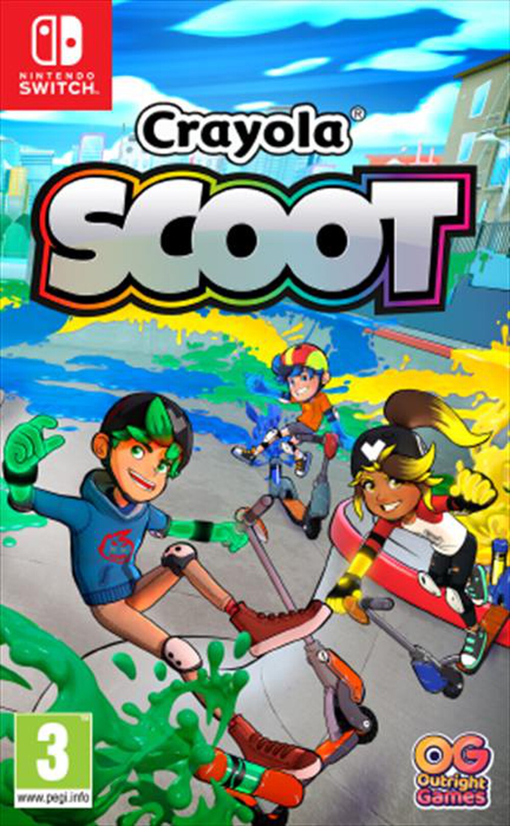 "NAMCO - CRAYOLA SCOOT SWITCH"