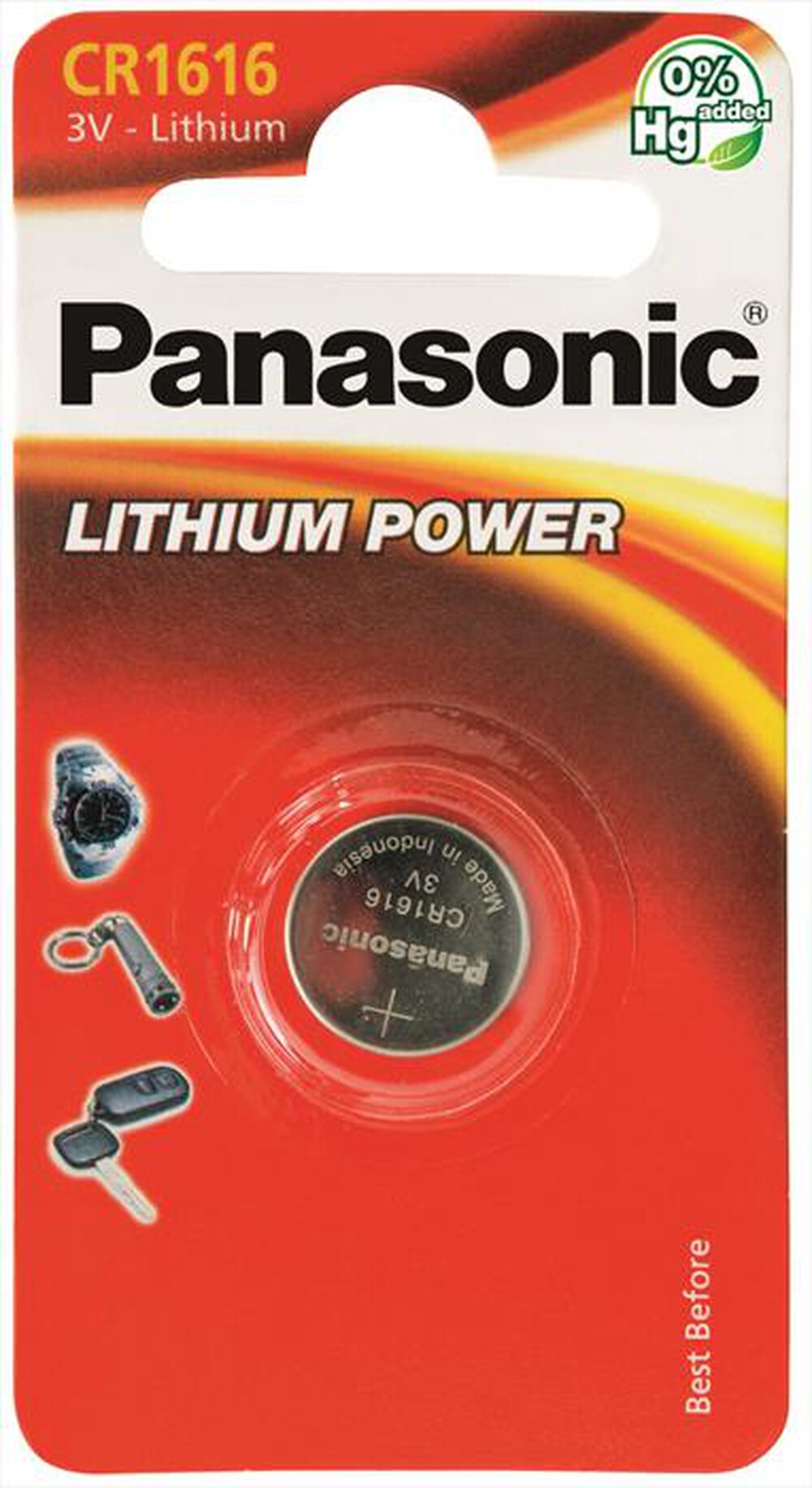 "PANASONIC - CR-1616EL/1B"