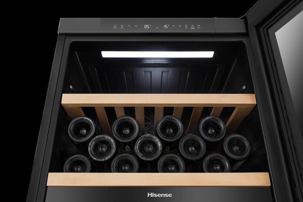 Immagine del prodotto HISENSE - Cantinetta RW3N230GELF Classe F 108 bottiglie-Nero