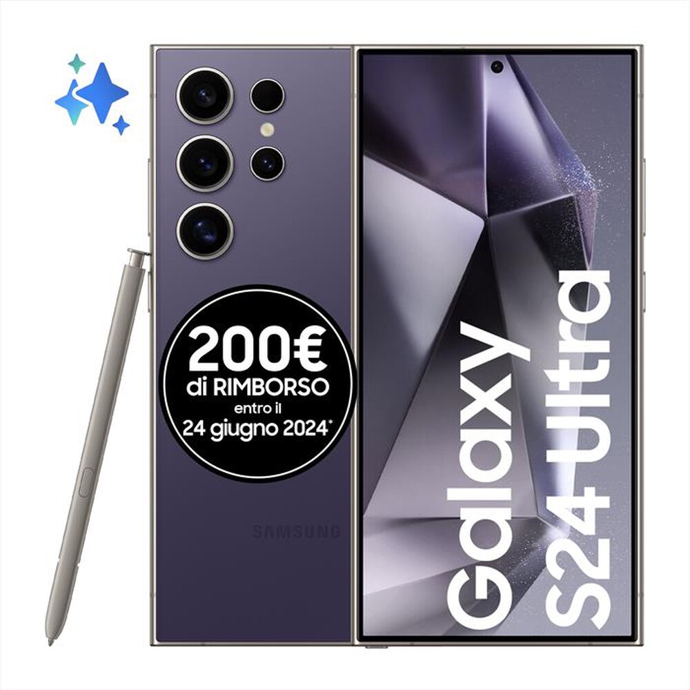 "SAMSUNG - GALAXY S24 ULTRA 1T-Titanium Violet"