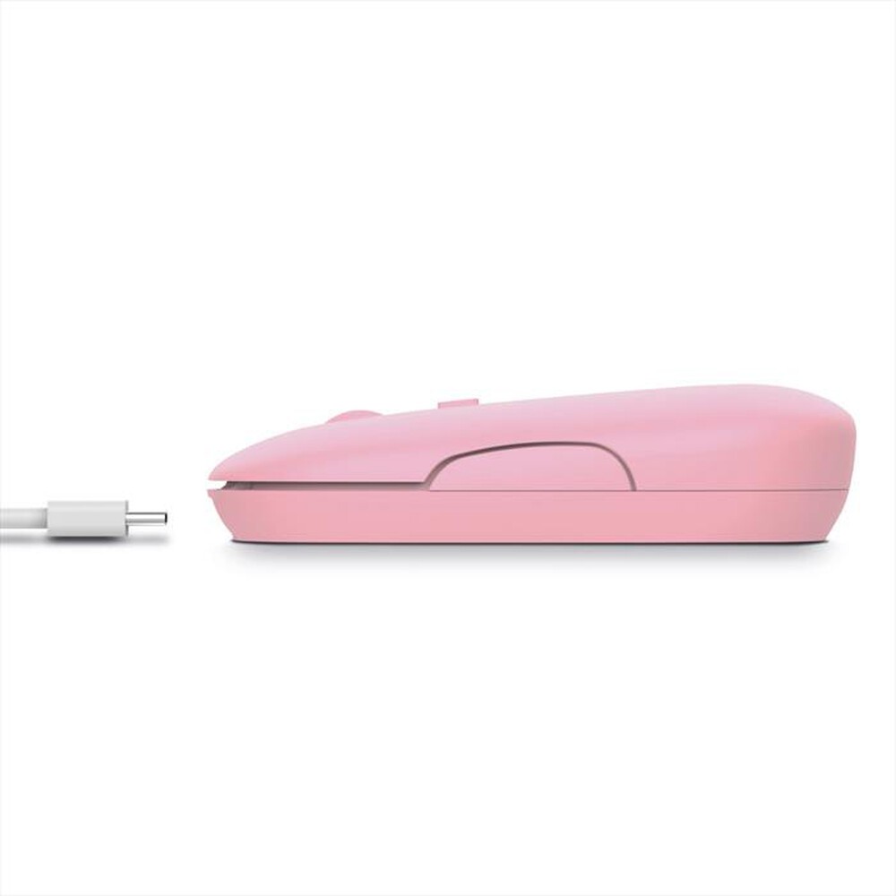 "TRUST - PUCK WIRELESS MOUSE PINK-Pink"