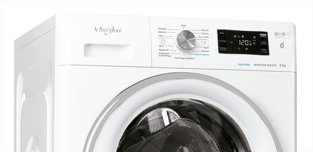 Immagine del prodotto WHIRLPOOL - Lavatrice FRESHCARE FFB 8258 SV IT 8 Kg Classe C-Bianco