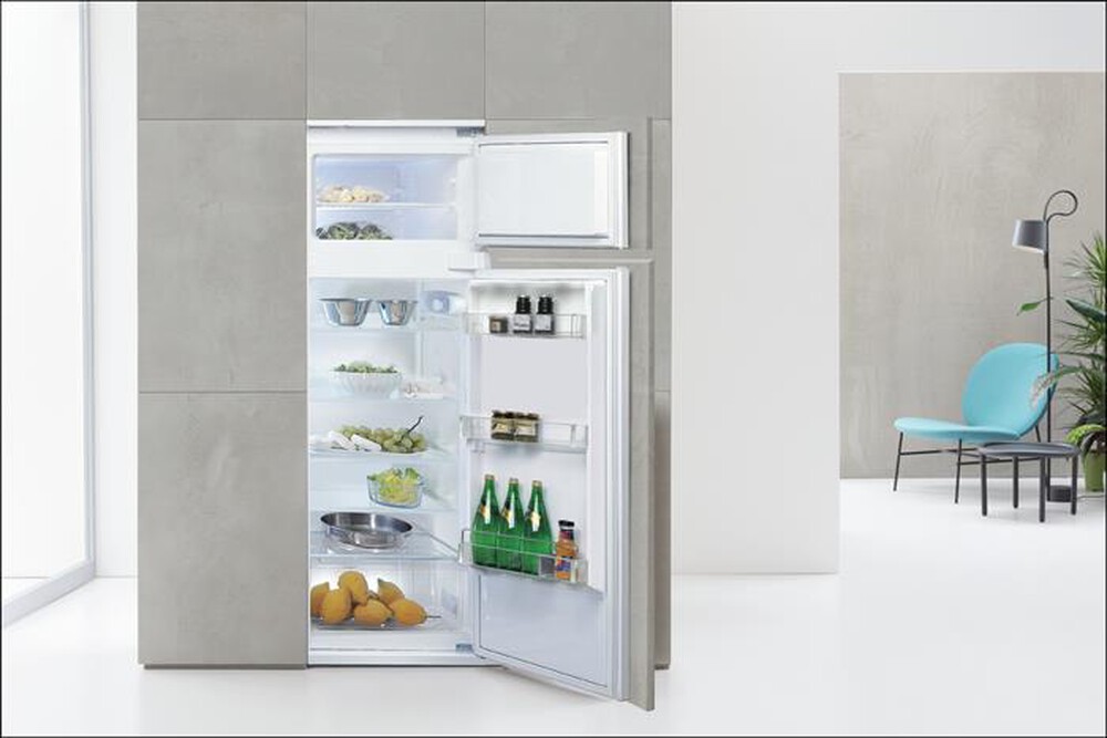 "WHIRLPOOL - Frigorifero incasso ART 3801 Classe F-Stainless steel"
