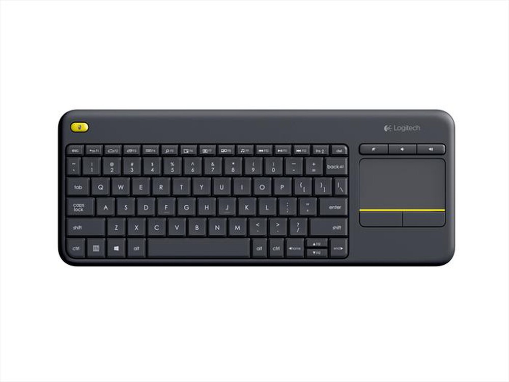 LOGITECH - Wireless Touch K400 Plus-Nero