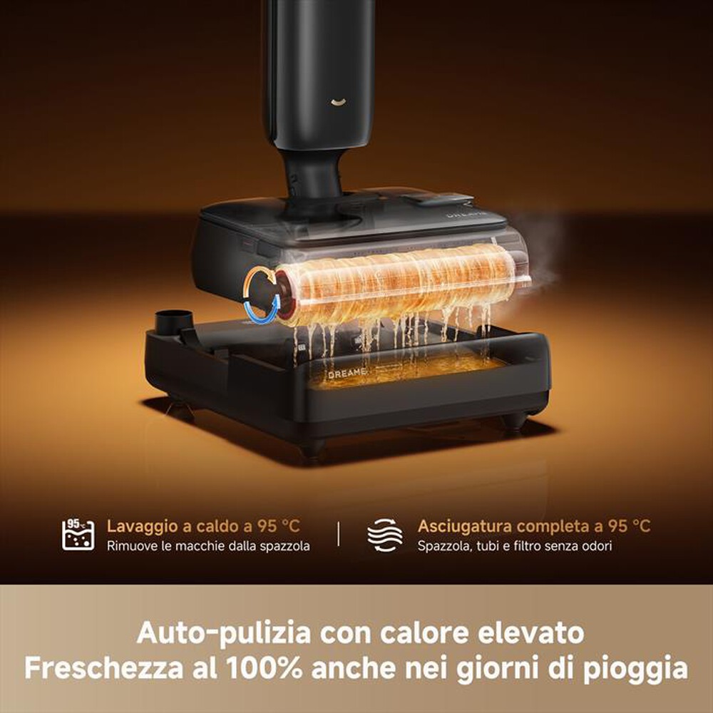 Immagine del prodotto DREAME - Scopa elettrica T16 PRO HEAT-R WET&DRY-Nero