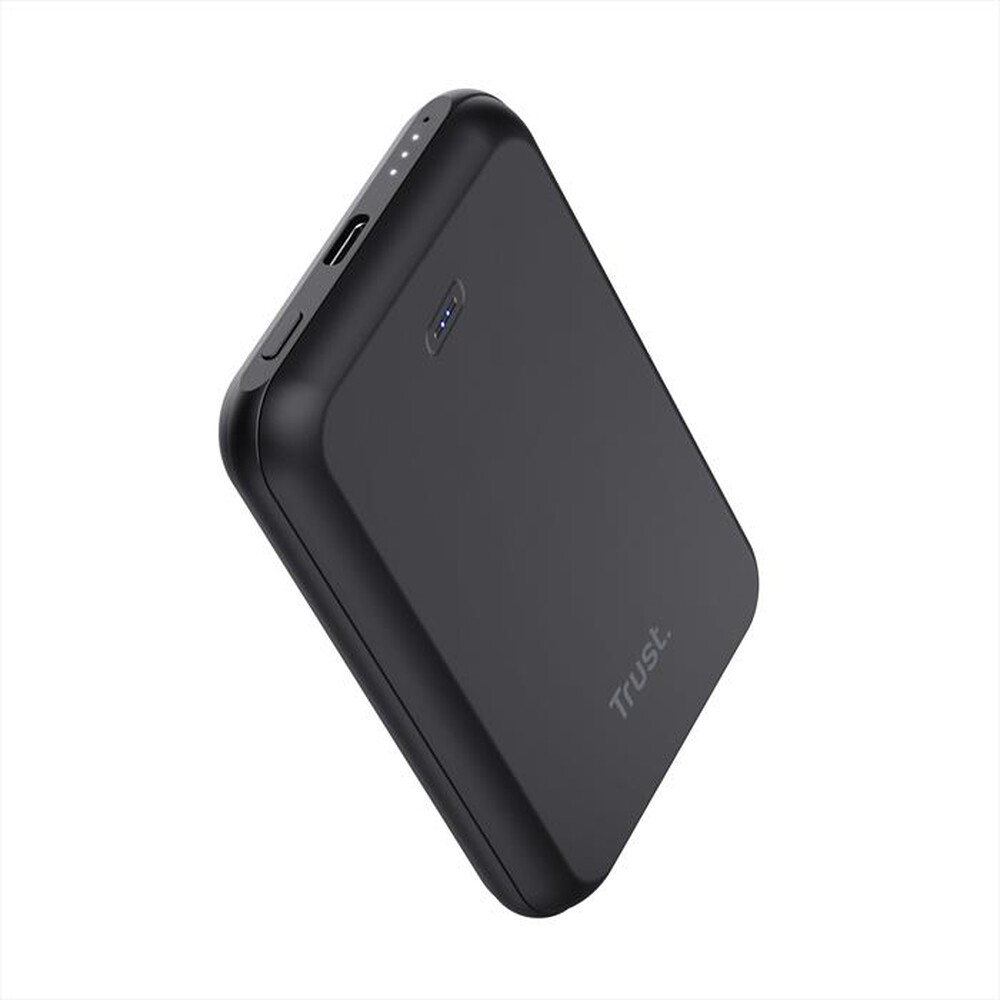 "TRUST - Powerbank MAGNO WRLS 5000MAH-Black"