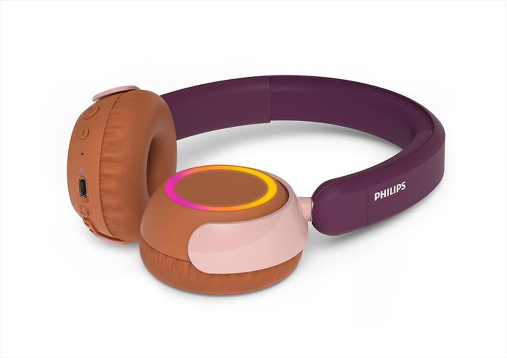 Immagine del prodotto PHILIPS - Cuffie wireless on-ear per bambini TAK4200MP/00-Viola Magenta
