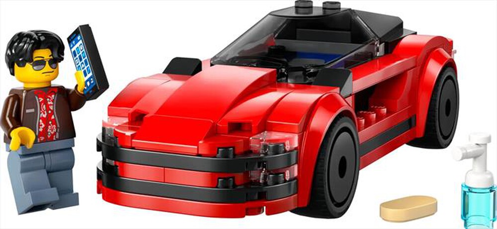 "LEGO - CITY Auto sportiva rossa - 60448-Multicolore"