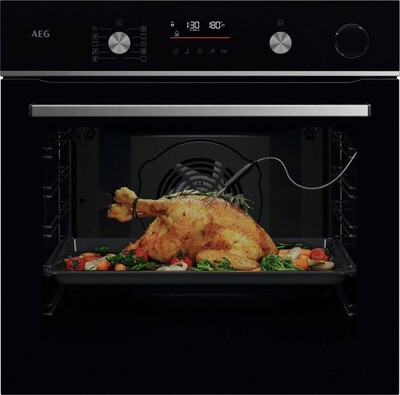 AEG - Forno incasso elettrico GR6PB53FSB Classe A+-Inox antimpronta
