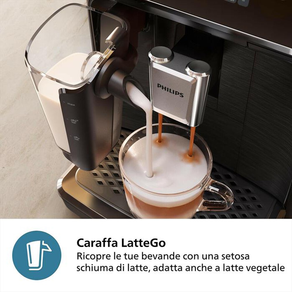 "PHILIPS - Macchina da caffè SERIES 2300 LATTEGO EP2334/10"