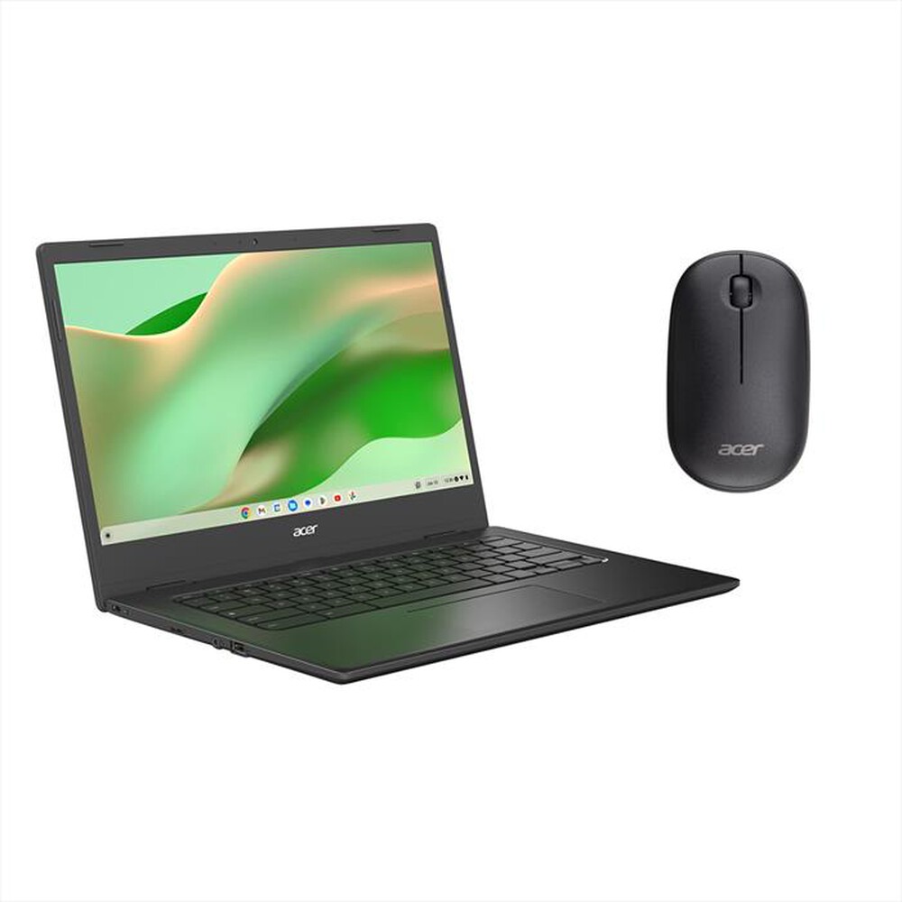 "ACER - Chromebook 14 pollici CBOA314-1H-C5GY + Mouse-Nero"