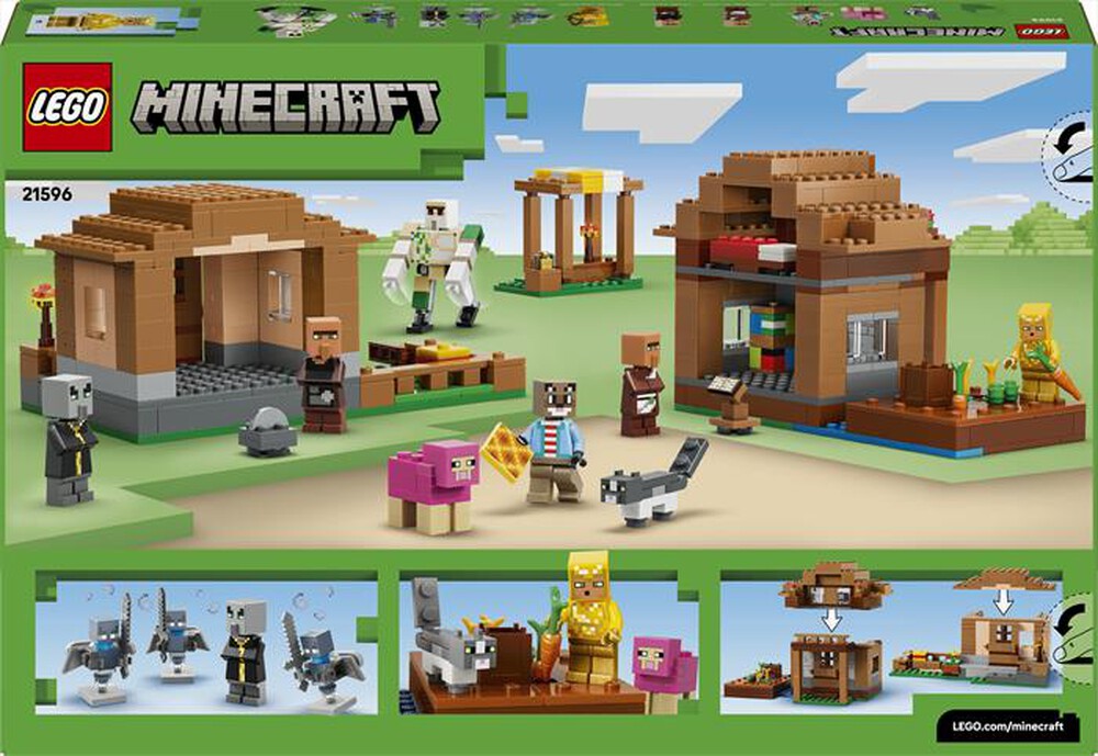 Immagine del prodotto LEGO - MINECRAFT Attacco villaggio dell&rsquo;Evocatore - 21596