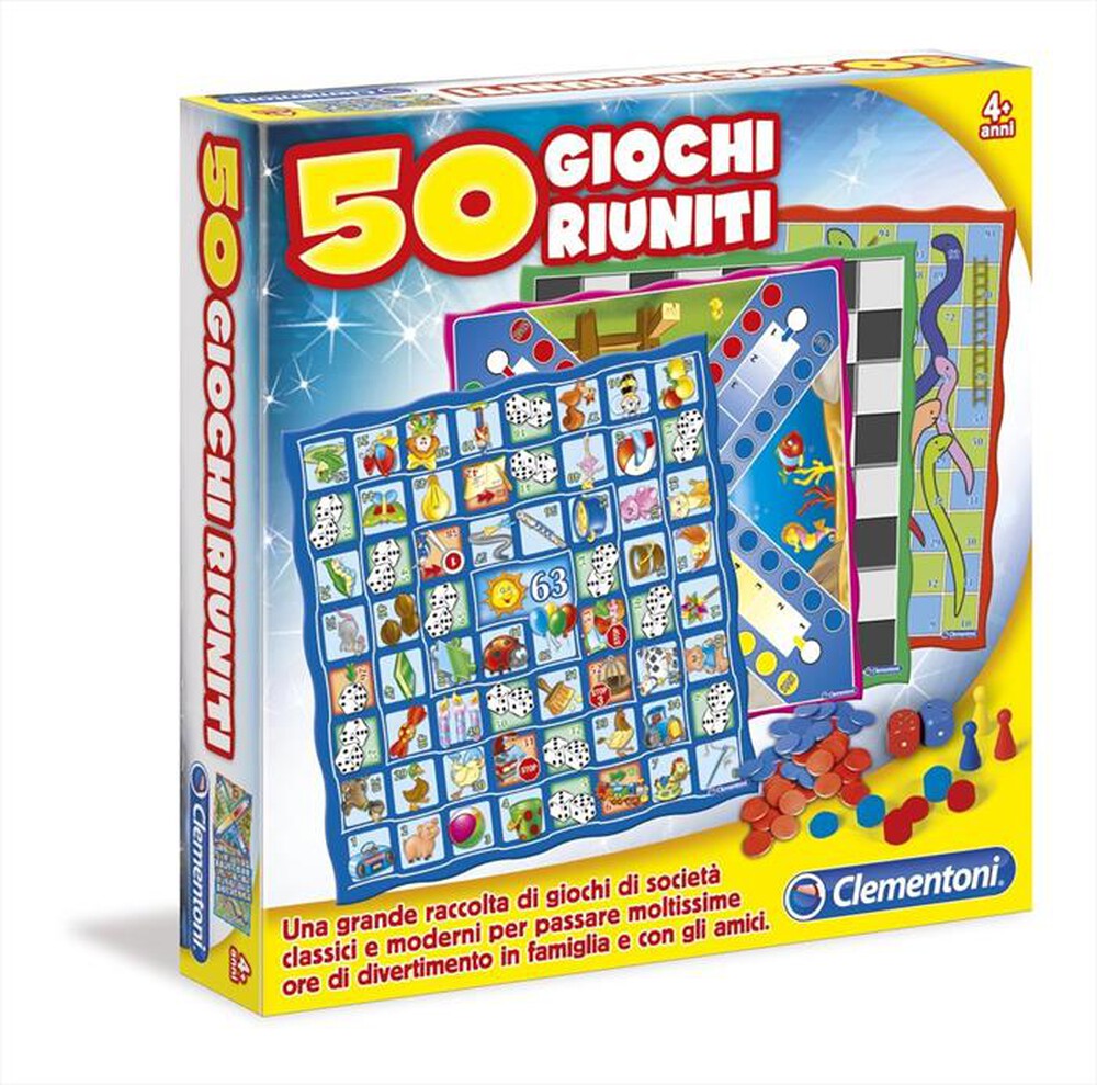 "CLEMENTONI - 12941 50 Giochi Riuniti"